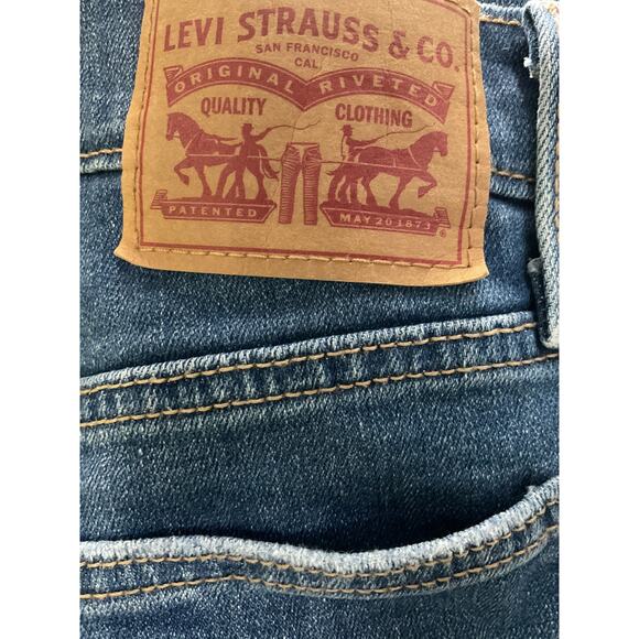 Levi's Sailor Shorts - Blue, Size 27 - Picture 3 of 4